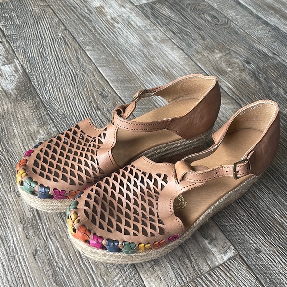 Mexican platform Huaraches, Size 26 - Picture 4 of 15